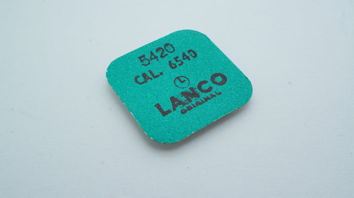 Lanco - Cal 6540 - Part#5420 Screws for Crown Wheel x 5-Welwyn Watch Parts