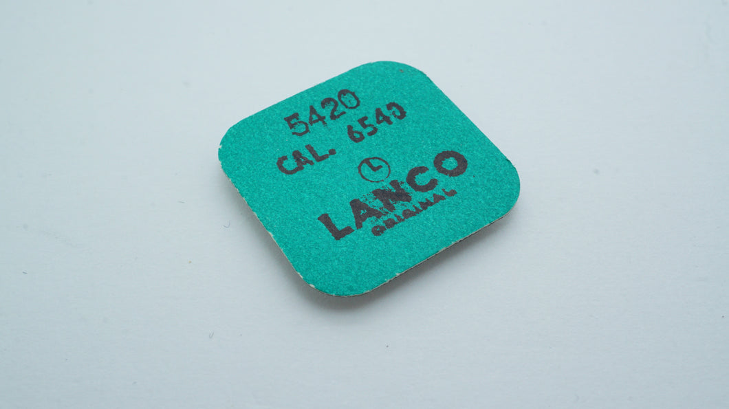 Lanco - Cal 6540 - Part#5420 Screws for Crown Wheel x 5-Welwyn Watch Parts