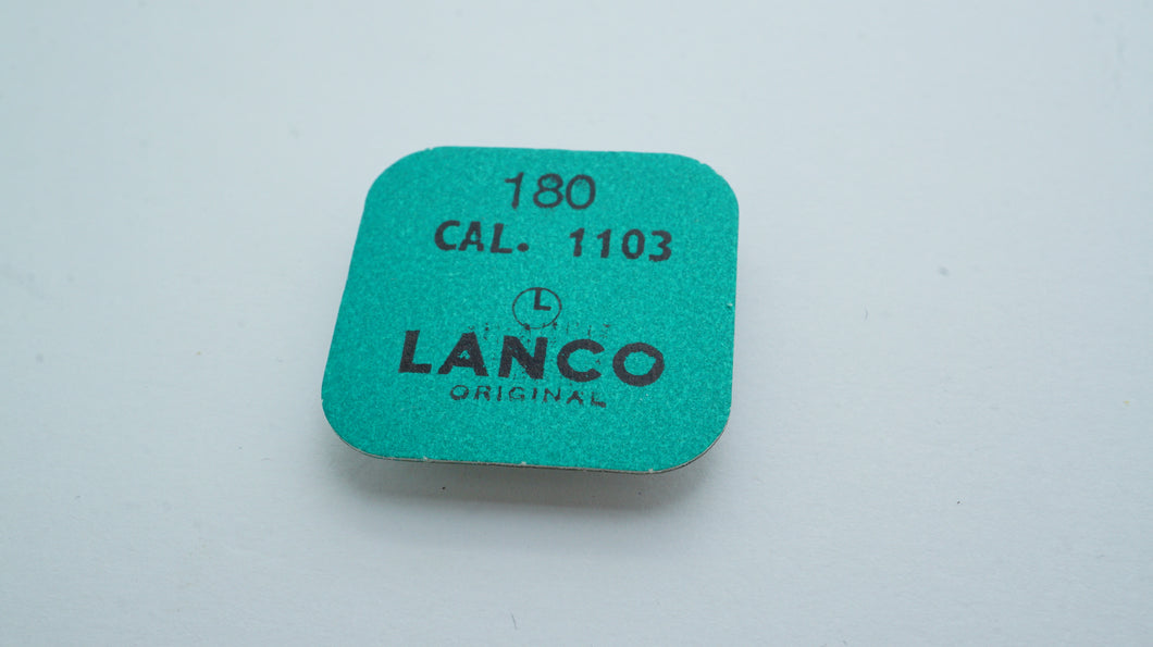 Lanco - Cal 1103 - Part#180 Barrel Complete-Welwyn Watch Parts