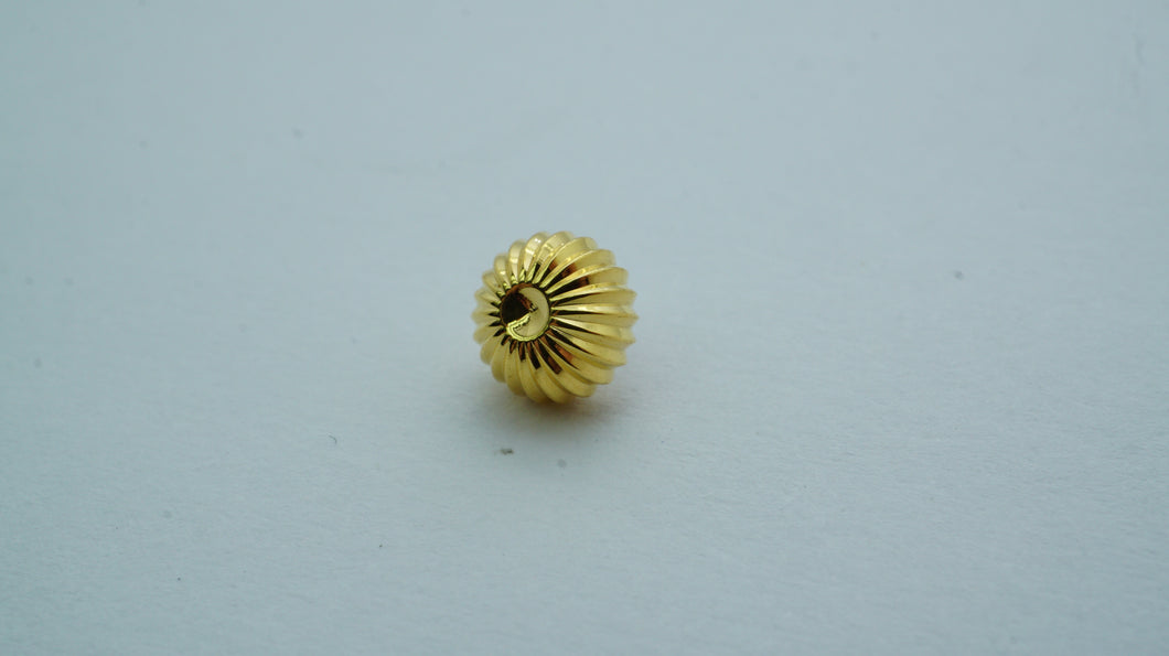 Pumpkin/Onion Style Watch Crowns - Ion Gold Plated-Welwyn Watch Parts