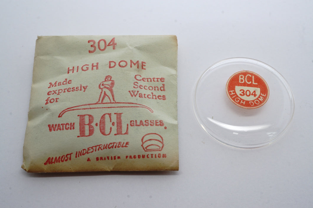 BCL Acrylic Watch Glasses For Centre Seconds - High Dome-Welwyn Watch Parts
