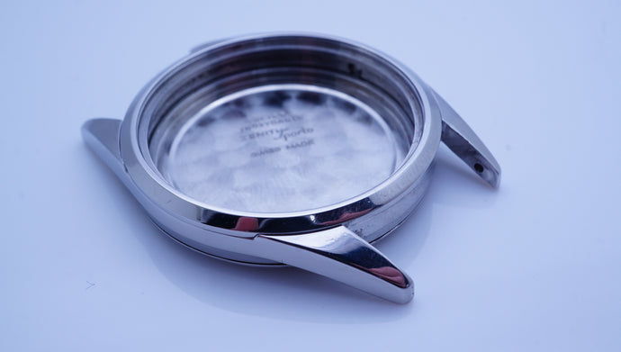 Zenith Sporto Stainless Steel Watch Case - Cal 120T-Welwyn Watch Parts