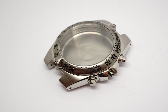 Tissot Complete Case - Model P162/262P Chrono - Steel - Sapphire Glass-Welwyn Watch Parts
