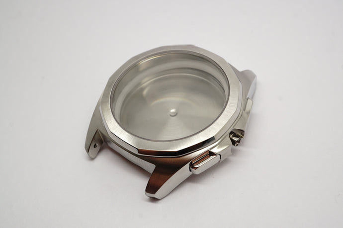 Tissot Complete Case - Model 10BC0453113 Chrono - Steel - Sapphire Glass-Welwyn Watch Parts