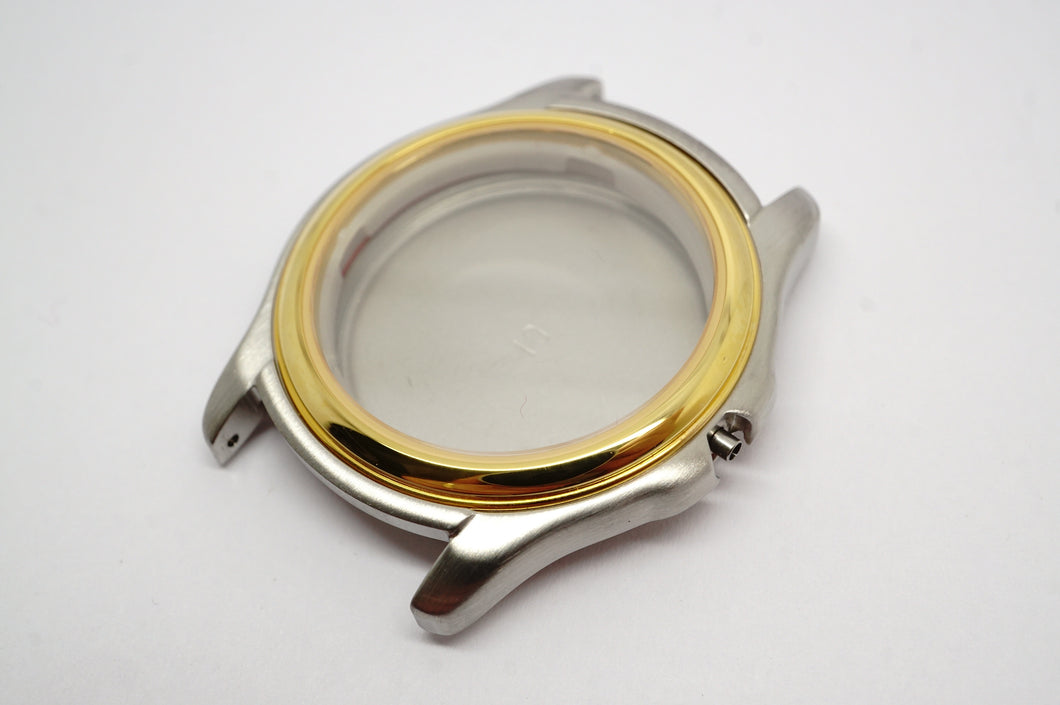Tissot Complete Case - Model J176/276K - Steel & PVD - Sapphire Glass-Welwyn Watch Parts