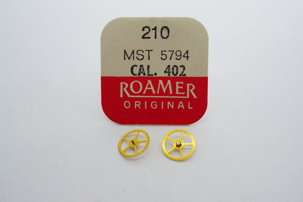 MST/Roamer - Cal 402 - 3rd Wheel - Part# 210-Welwyn Watch Parts