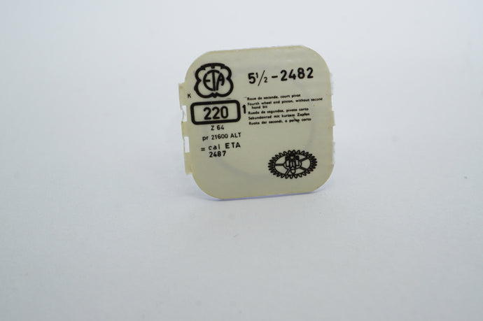ETA - Calibre 2482 - 4th Wheel - Part # 220-Welwyn Watch Parts