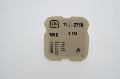 ETA - Cal 2750 - Escape Wheel - Part # 705c-Welwyn Watch Parts