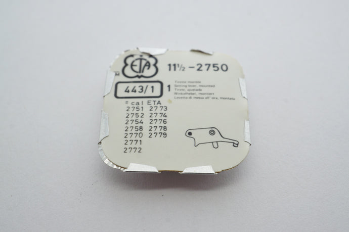 ETA - Cal 2750 - Setting Lever - Part # 443/1-Welwyn Watch Parts