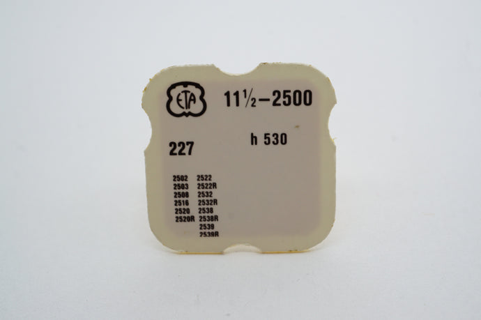 ETA - Cal 2500 - Centre Seconds Wheel H530 - Part # 227-Welwyn Watch Parts