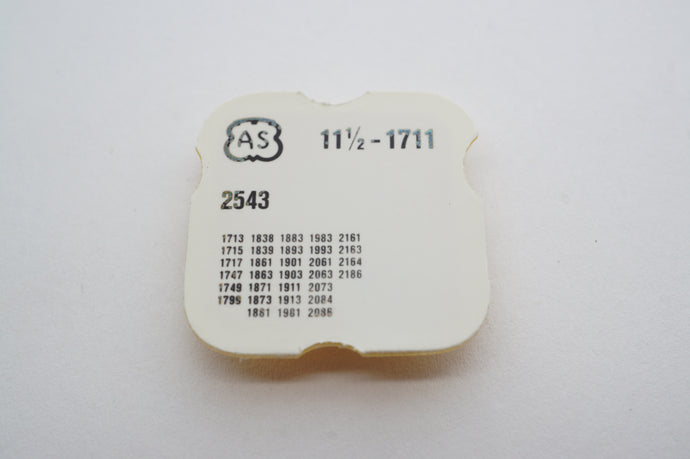 AS - Calibre 1711 - Intermediate Date Wheel - Part # 2543-Welwyn Watch Parts