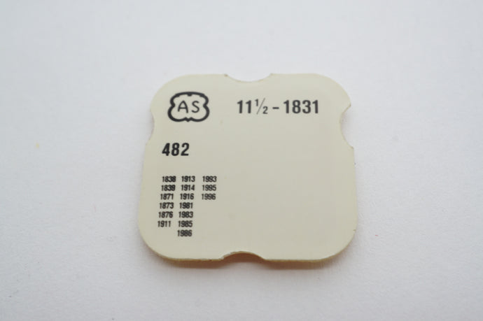 AS - Calibre 1831 - Setting Lever Return Spring - Part # 482-Welwyn Watch Parts