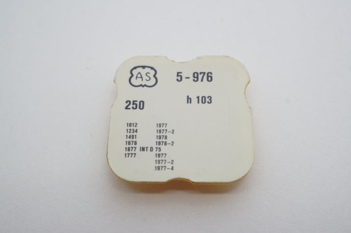 AS - Calibre 976 - Hour Wheel - Part # 250-Welwyn Watch Parts