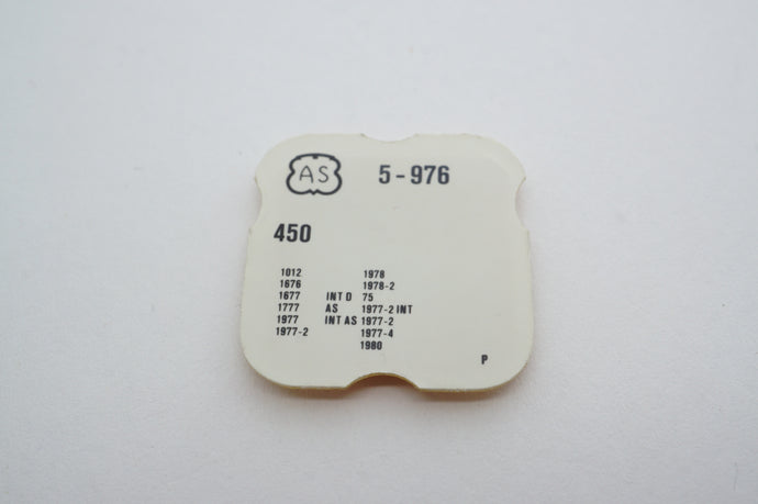 AS - Calibre 976 - Setting Wheel - Part # 450-Welwyn Watch Parts