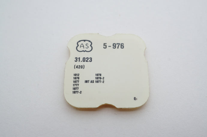 AS - Calibre 976 - Crown Wheel - Part # 420-Welwyn Watch Parts