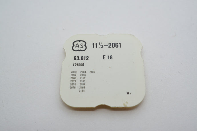 AS - Calibre 2061 - Date Change Spring - Part # 2633-Welwyn Watch Parts