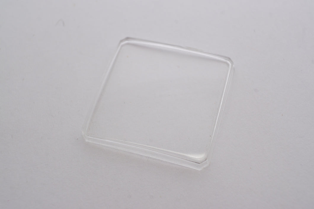 Oris - Genuine Original Glass - Square - 25x25mm - Various Models-Welwyn Watch Parts