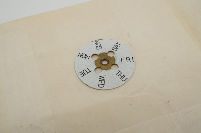 EB - Calibre 8397-67 - Day Wheel - Part # ?-Welwyn Watch Parts