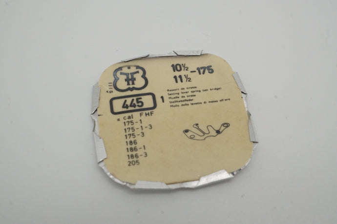 FHF - Calibre 175 - Setting Lever Spring - Part # 445-Welwyn Watch Parts