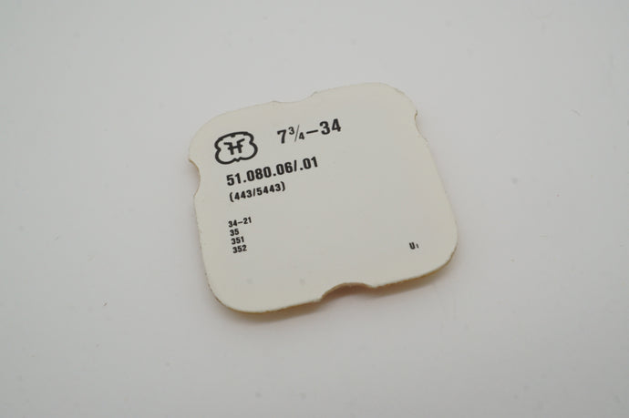FHF - Calibre 34 - Setting Lever & Screw - Part #443/5443-Welwyn Watch Parts