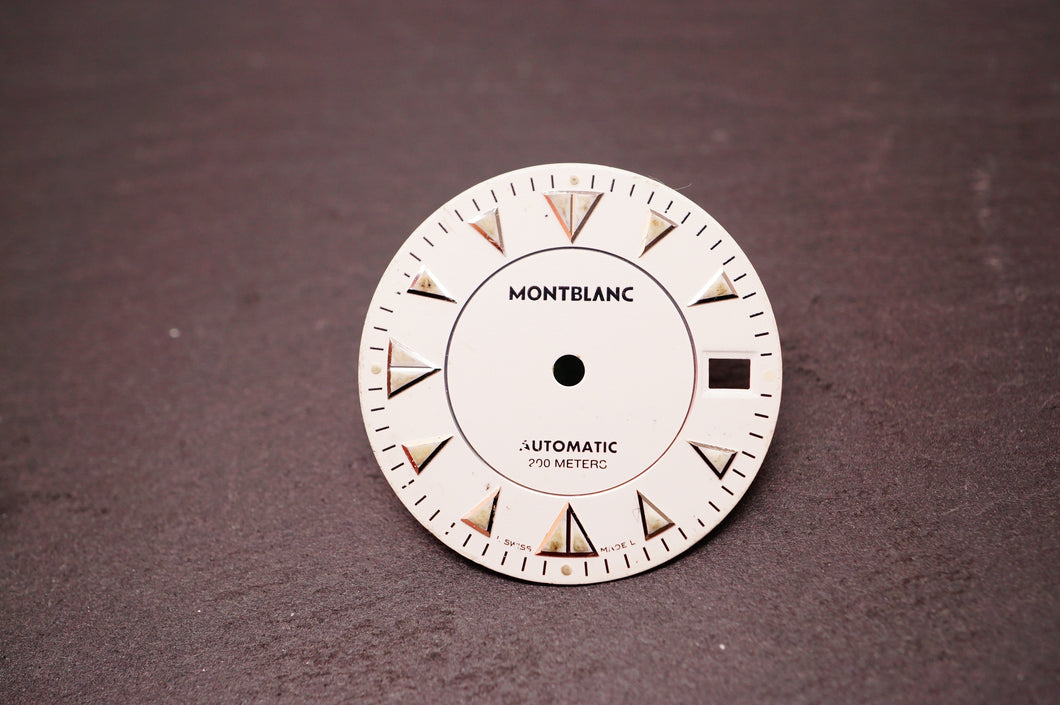 Montblanc Automatic Dial 200m - White - 27mm-Welwyn Watch Parts