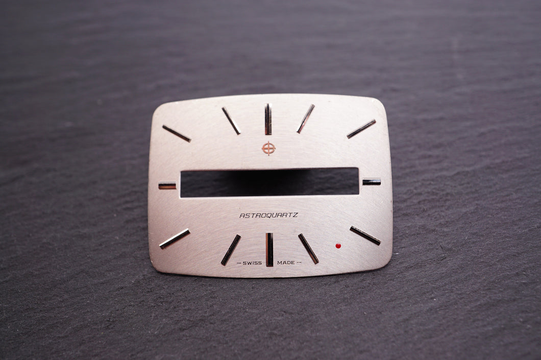 Zodiac Dial - Astroquartz Silver - 34x26mm-Welwyn Watch Parts