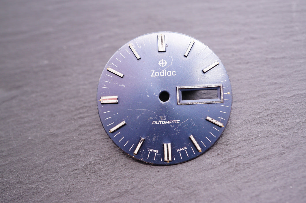 Zodiac Dial - Blue Automatic - 29.5mm-Welwyn Watch Parts