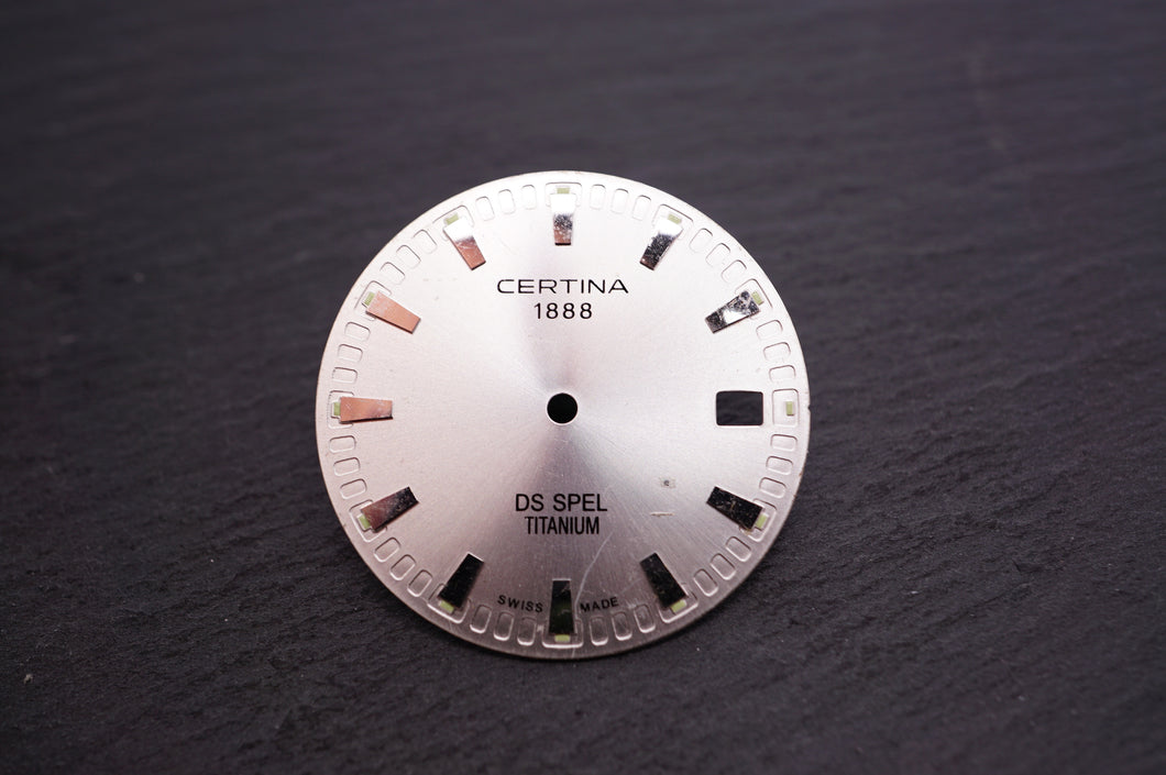 Certina - DS Spel Titanium - Silver - 28.4mm-Welwyn Watch Parts