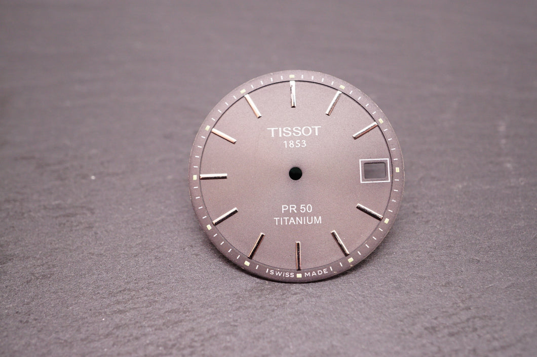 Tissot - PR50 Titanium Grey Dial - 27.9mm-Welwyn Watch Parts