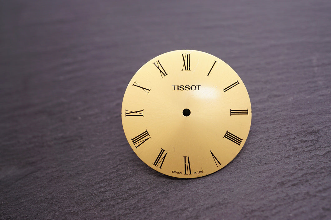 Tissot - Gold Roman Numerals - 28.4mm-Welwyn Watch Parts