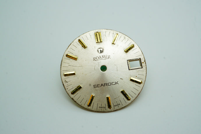 Roamer Searock Dial - Used - Cal 521-Welwyn Watch Parts