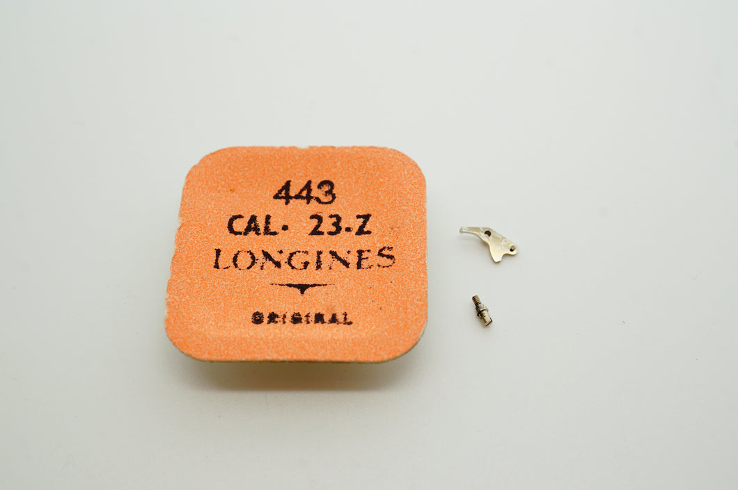 Longines Cal 23Z - Setting Lever & Bolt - Part # 443-Welwyn Watch Parts