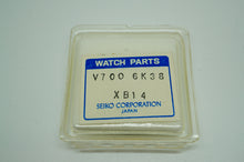 Seiko Ladies Quartz Dial - Model # V700-6K38 - Black Gloss & Gold Baton-Welwyn Watch Parts