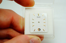 Seiko Quartz Gents Dial - White/Gold Rec Shape - Model # V722-5A88-Welwyn Watch Parts