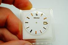 Seiko Quartz Gents Dial - White/Gold Date - Model # V742-9021-Welwyn Watch Parts