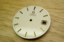 Omega Calibre 1010 Dial - Champagne w Gold Baton - Gloss Finish-Welwyn Watch Parts