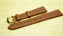 Hirsch Brown Denver Strap 18mm - Genuine Leather - Steel Buckle-Welwyn Watch Parts