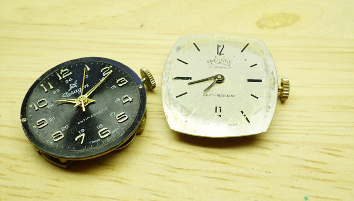 Amida + Unknown Movements - Spares & Repairs - Watchmakers Lot-Welwyn Watch Parts