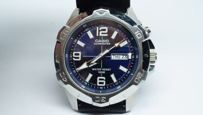 Casio MTD 1082 Quartz Wristwatch - Used/Refurb-Welwyn Watch Parts