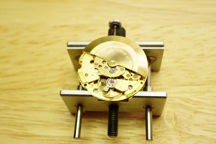 AS Calibre 2066 Gilt Movement - Used Running-Welwyn Watch Parts