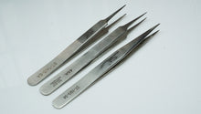 Mixed Lot of Used Swiss Tweezers - Used/Good-Welwyn Watch Parts