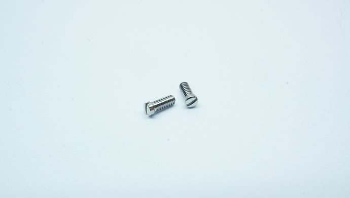 Cartier Generic Case Screws - Popular Type - 3.00x1.00x1.25mm-Welwyn Watch Parts