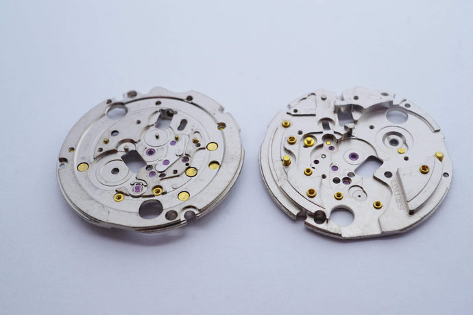 Seiko 7S36 - Mainplate Jewelled-Welwyn Watch Parts