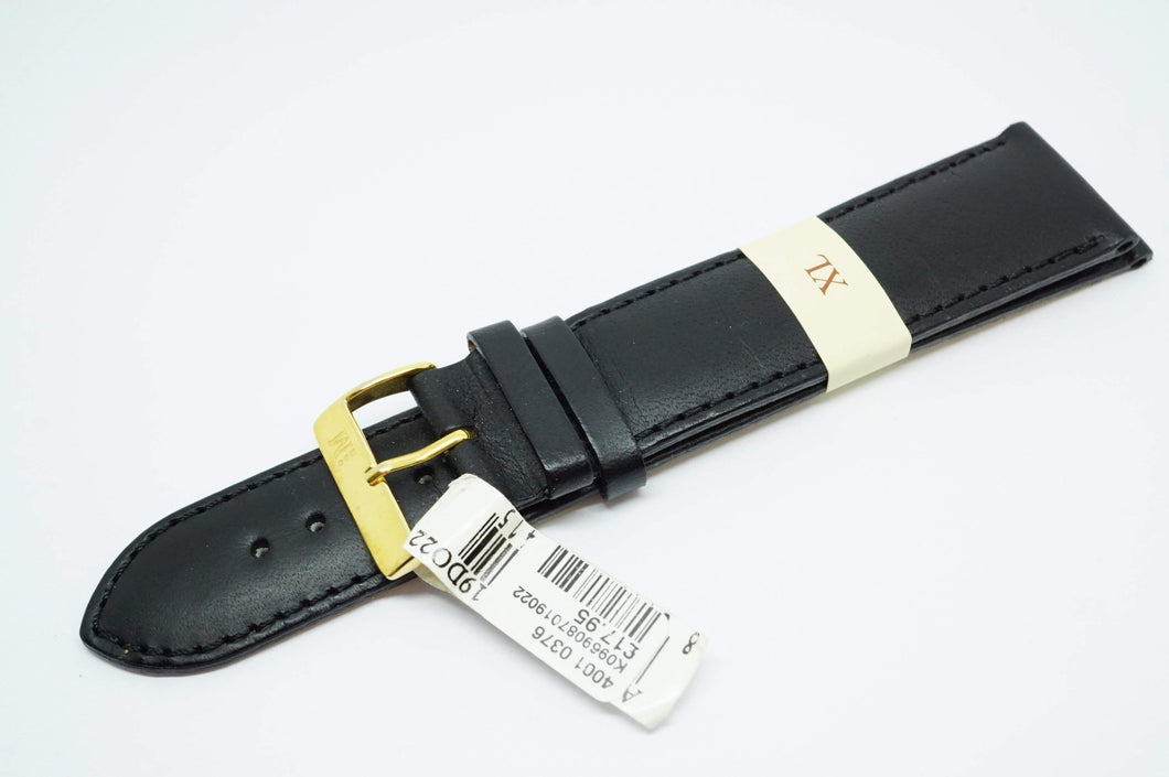 Morellato Italian Leather Strap -XL 22mm - GP Buckle-Welwyn Watch Parts