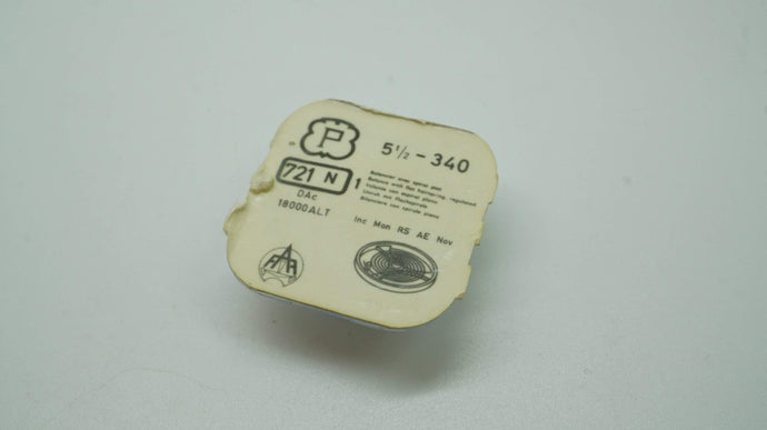 Balance Complete - Cal 340 - Peseux - Part#721-Welwyn Watch Parts