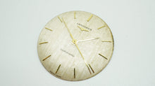 Longines Automatic Dial & Hand Set - Cloth Finish & GP - Cal 290-Welwyn Watch Parts