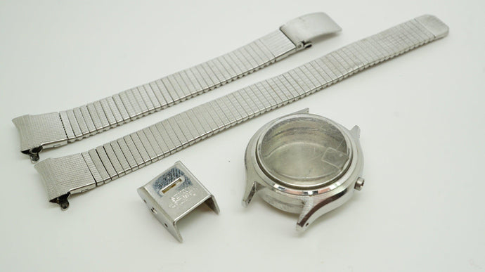 Seiko 2205-0900 Casing & Bracelet - Used-Welwyn Watch Parts