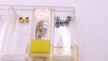 Watchmakers Lot - Mixed Tap 7 Quartz Crowns - Boxed - NOS-Welwyn Watch Parts