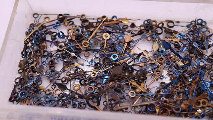 Watchmakers Lot - Massive Selection of Mixed Pocket Watch Hands - NOS-Welwyn Watch Parts