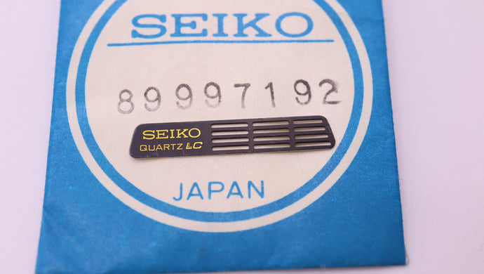 Seiko - Vintage NOS Parts - Speaker Cover #8999 7192-Welwyn Watch Parts